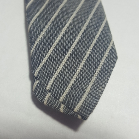 Vintage 60s Raw Silk Men’s Tie - Picture 8 of 10